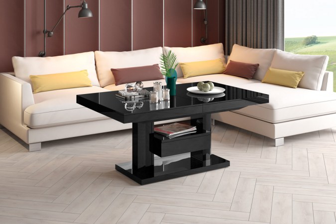 QUADRO MAX coffee table (high gloss/different colours)